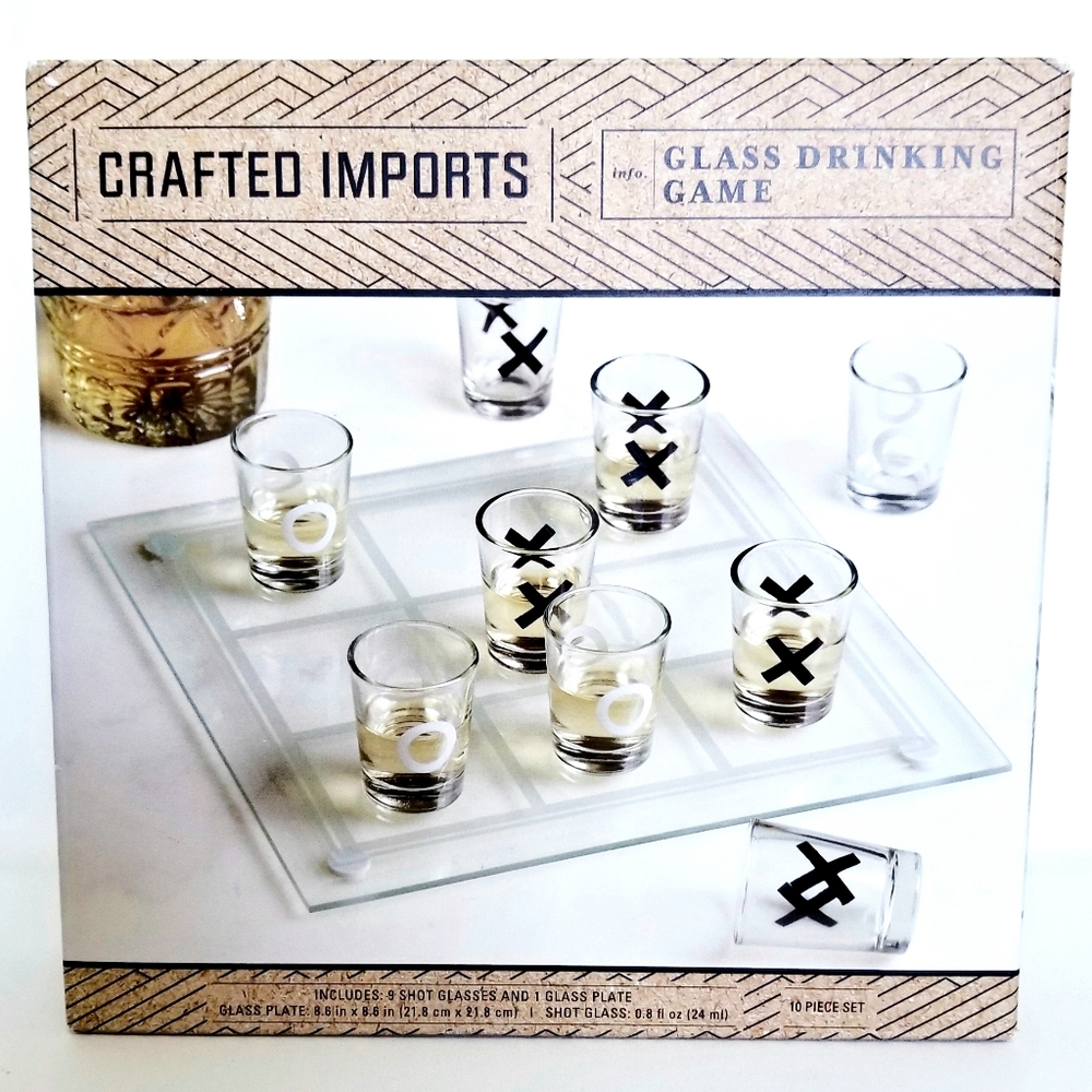 Crafted Imports Shot Glasses drinking game